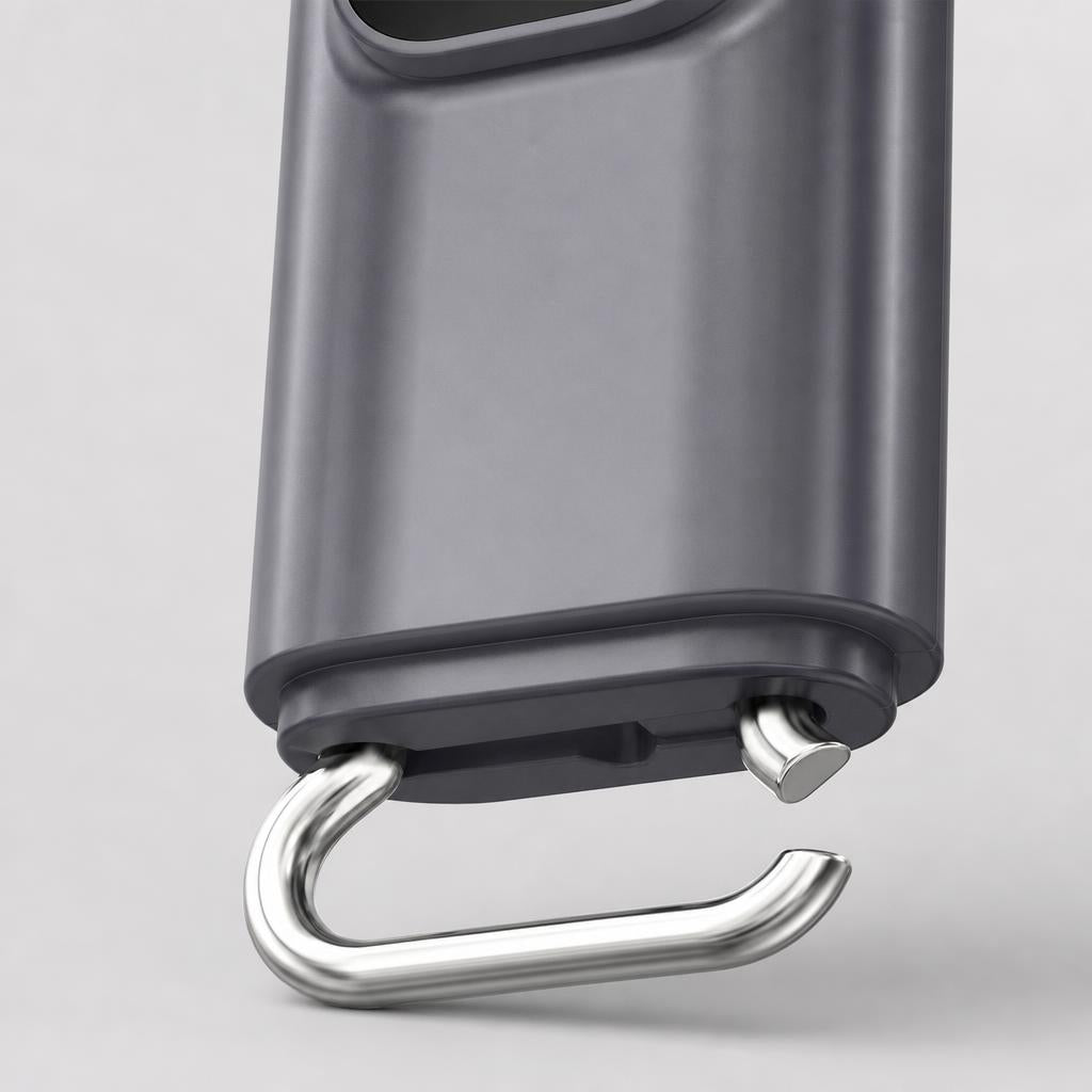 Mini ventilador portátil, gancho para colgar
